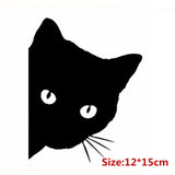 Sale 3D Car Styling Funny Cat Eyes Peeking Car Sticker Waterproof Peeking Monster Auto Accessories Whole Body Cover for All Cars