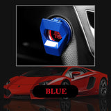 Car Engine Start Stop Switch Button Cover Decorative Auto Accessories Push Button Sticky Cover Car Interior 2021 2022