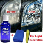 Car Headlight Repair Liquid Headlight Polishing Anti-scratch And Maintenance Liquid Kit 30ML Rearview Mirror Coating