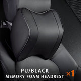 Headrest Pillow Car Neck Rest Head Support Cushion Car Breathable Memory Foam Slow Rebound Guard Car Lumbar Pillow Universal