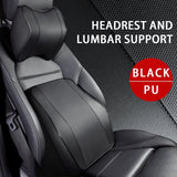 Headrest Pillow Car Neck Rest Head Support Cushion Car Breathable Memory Foam Slow Rebound Guard Car Lumbar Pillow Universal