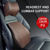 Headrest Pillow Car Neck Rest Head Support Cushion Car Breathable Memory Foam Slow Rebound Guard Car Lumbar Pillow Universal