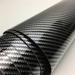 Ultra Glossy Carbon Fiber Vinyl Car Wrap Film Bubble Free For Car Sticker Laptop Skin Phone Cover Motorcycle Vehicle Decal