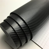 Ultra Glossy Carbon Fiber Vinyl Car Wrap Film Bubble Free For Car Sticker Laptop Skin Phone Cover Motorcycle Vehicle Decal