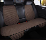 Car seat cover front/rear flax seat protect cushion automobile seat cushion protector pad car covers mat protect