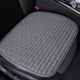 Car seat cover front/rear flax seat protect cushion automobile seat cushion protector pad car covers mat protect