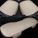 Car seat cover front/rear flax seat protect cushion automobile seat cushion protector pad car covers mat protect