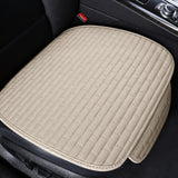 Car seat cover front/rear flax seat protect cushion automobile seat cushion protector pad car covers mat protect