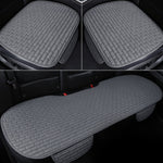 Car seat cover front/rear flax seat protect cushion automobile seat cushion protector pad car covers mat protect