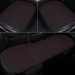 Car seat cover front/rear flax seat protect cushion automobile seat cushion protector pad car covers mat protect