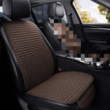 Car seat cover front/rear flax seat protect cushion automobile seat cushion protector pad car covers mat protect