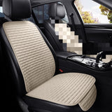 Car seat cover front/rear flax seat protect cushion automobile seat cushion protector pad car covers mat protect