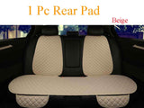 Flax Car Seat Cover Protector Linen Front Rear Back Automobile Protect Cushion Pad Mat Backrest for Auto Interior Truck SUV Van