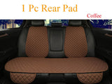 Flax Car Seat Cover Protector Linen Front Rear Back Automobile Protect Cushion Pad Mat Backrest for Auto Interior Truck SUV Van