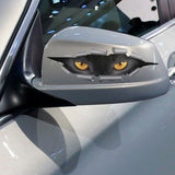 Sale 3D Car Styling Funny Cat Eyes Peeking Car Sticker Waterproof Peeking Monster Auto Accessories Whole Body Cover for All Cars